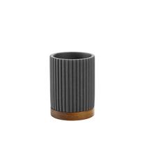 Dantų šepetėlių laikiklis D8xH10,8 cm polirezininis NIAGARA douceur d'intérieur