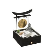 Zen sodas su gongu 16x15x20 cm Atmosphera 173496