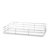 Padėklas metalinis sidabro spl. 4,5x30x20 cm 148746