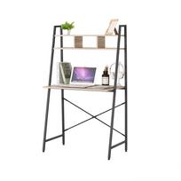 Kompiuterio stalas/lentyna 84x45,5x142 cm juodas, medis Urban Living 151381