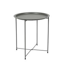 Staliukas metalinis tamsiai pilkos sp. 47x50x47 cm Home Deco HDO0053
