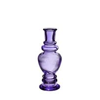 Vaza/žvakidė stiklinė violetinė D5,5xH15,5 cm Venice 118752