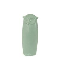 Statulėlė Pelėda keramikinė pilkos/žalios spalvos (mix) 29 cm 32287