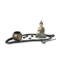 Zen sodas su žvakide 37x12,5x15 cm Atmosphera 203976