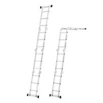 Kopėčios aliumininės daugiafunkcinės 4x3 laipteliai 3,6 m 150 kg 171270-B