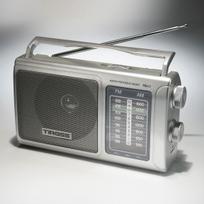Radijo imtuvas AM/FM AC/DC arba 3xUM1 baterijos TIROSS TS457