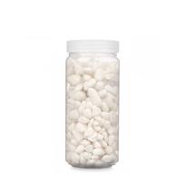 Dekoratyviniai akmenys 700 g (0,8-1,5 cm) baltos spalvos Giftdecor 92527