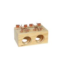 Spąstai pelėms mediniai 9x6x4 cm 8445393211671