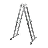 Kopėčios aliumininės daugiafunkcinės 4x3 laipteliai 3,4 m 150 kg 17704 Vorel