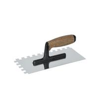 Trintuvė tinkavimui nerūdijančio plieno dantyta 270x130 mm 12x12 mm NATURE 7822K