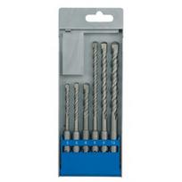 Grąžtai betonui 5 vnt. 5-12 mm SDS-PLUS S4 23988 STHOR