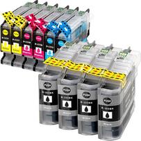 ESMONLINE 10 suderinamų spausdintuvų kasečių, pakeičiančių Brother LC-223, skirtų MFC J4420DW J4620DW J4625DW J5320DW J5620DW J5625DW J5720DW J880DW J680DW J480DW DCP J562DW J4120DW (10 vnt.) LC22 rinkinys3