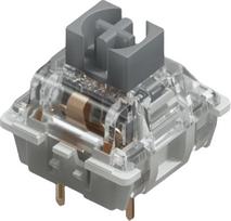 Pakuotė "Gateron ks-9 G PRO" klavišų jungiklių, skirtų mechaninėms klaviatūroms | Plokšteliniai jungikliai | Iš anksto sutepti jungikliai (Gateron PRO Silver - dviejų pakopų spyruoklė, 90 vnt.)