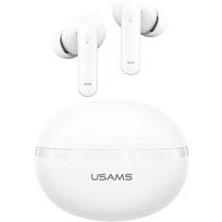 USAMS Bluetooth headphones TWS E02 ANC+ENC white USA001641