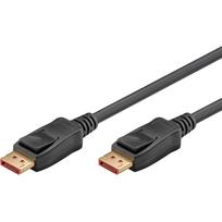 DisplayPort 2.1 Kabel, zertifiziert, 16K @ 60Hz, 80Gbit/s (schwarz, 1 Meter, VESA-Zertifizierung)