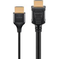 Goobay Slim Ultra High-Speed HDMI -Kabel mit Ethernet - 8K/60Hz (75298)