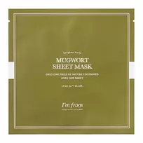 I'm From - Mugwort Sheet Mask – Raminanti Kaukė su Pelynų Ekstraktu – 1 vnt., 23 ml