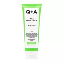 Q+A - AHA Exfoliator Body Scrub - Lyginamasis kūno šveitiklis su AHA rūgštimis - 250ml