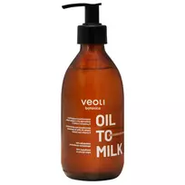Veoli Botanica - Oil To Milk - Drėkinamasis-Transformuojantis Valomasis Aliejus - 290ml