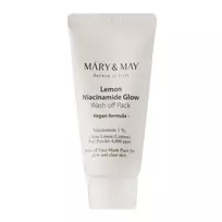 Mary&May - Lemon Niacinamide Glow Wash off Pack - Skaistinanti Kaukė su Moliu - 30 g