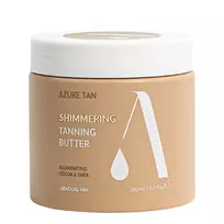 Azure Tan - Shimmering Tanning Butter – Laipsniško Savaiminio Įdegio Šviesinantis Kūno Sviestas – 200 ml