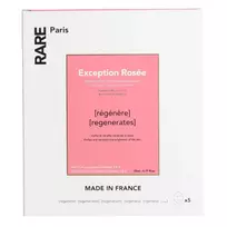 Rare Paris - Exception Rosée Box - Regeneruojančių Lakštinių Kaukių Rinkinys - 5 × 23ml