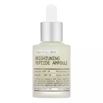 Logically, Skin - Brightuning Peptide Ampoule – Šviesinamoji Veido Ampulė su Peptidais – 30 g