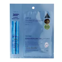 VT Cosmetics - Hydrop Reedle Shot 300hL 2 žingsnių kaukė - drėkinamoji hidrogelinė veido kaukė - 1vnt/38g