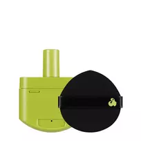 Unleashia - Satin Wear Healthy-Green Cushion - Įdėklas + Kempinėlė – Satininis Cushion Makiažo Pagrindas - 35N Toffee - 15g