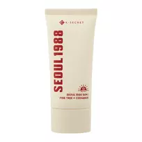 K-SECRET - SEOUL 1988 Sun : Pine Tree + Ceramide 50+ PA++++ - Drėkinamasis Veido Kremas su Filtru - 50ml