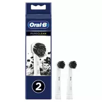 Elektrinio dantų šepetėlio antgaliai Oral-B Pure Clean Charcoal