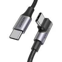 Ugreen US334 70643 USB-C (angled) / USB-C (straight) 100W PD 1m cable - black 156553