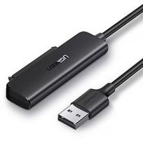 Ugreen adapter converter for 2.5" SATA III 3.0 HDD SSD drive - USB 3.2 Gen 1 (USB 5Gbps) black (70609 CM321) 60466