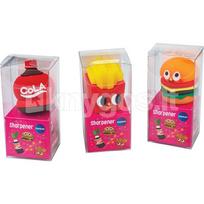 Plastikinis drožtukas „Cola, Fries, Burger“