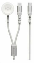 Swissten Charging cable 2in1 Apple Watch + Type-C 1.2m