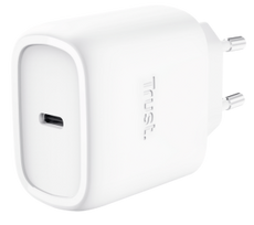 TRUST Charger Maxo 45W Black USB-C + 2m USB-C Cable White