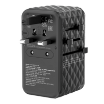 Verbatim Universal Travel Adapter 100W GaN III