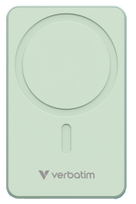 Verbatim Energy Storage Charge n Go 5000mAh Magnetic Wireless Charge Green