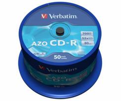 Verbatim CD-R Matrices AZO 700MB 52x Crystal