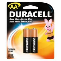 Duracell AA Alkaline Battery Pack of 2