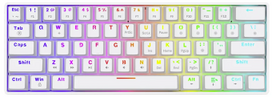Savio Mechanical WHITEOUT X2 OUTEMU BLUE keyboard