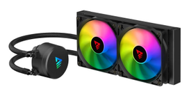 Savio VELOX 240mm ARGB CPU liquid cooler 250W Black
