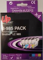 UPrint Brother LC985 4 Pack BK / C / M / Y