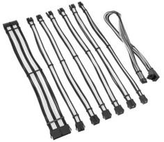 KOLINK PSU cable extension kit Core Pro Braided Cable Extension Kit 12V-2x6 Type 1 - Jet Black/White