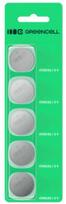 GREEN CELL Battery Blister 5x Lithium Battery CR2032