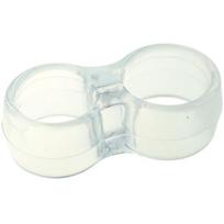 Durų atrama Kuchinox, 13 mm, Ø 16 mm, Ø 17 mm Transparent