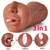 Vyriškas masturbatorius 3in1