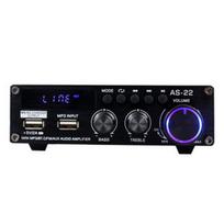 Blitzwolf AS-22 garso stiprintuvas, 45W, Bluetooth 5.0, USB + nuotolinio valdymo pultelis (juodas)