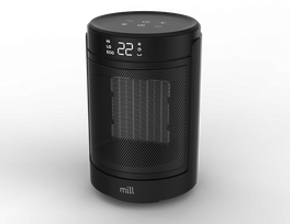 Mill FH1500BLACK | Ceramic fan heater | 1500 W | Suitable for rooms up to 22 m² | Black