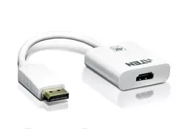 ATEN VC986-AT vaizdo kabelio adapteris DisplayPort HDMI Balta
